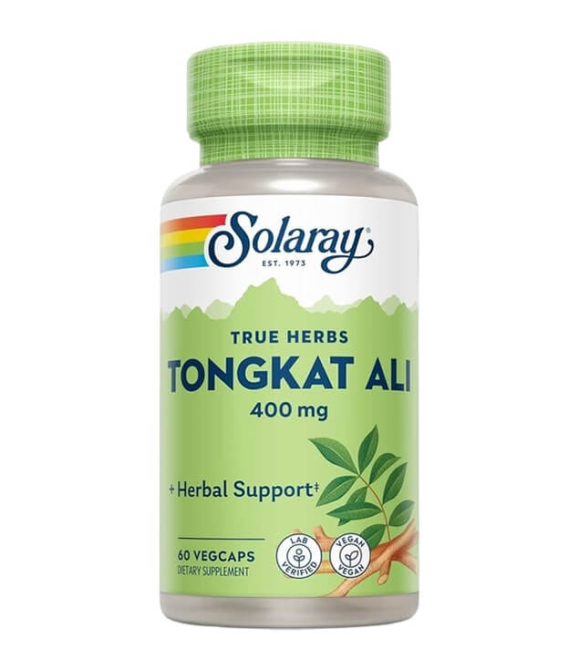 SOLARAY | TONGKAT ALI 400MG HERBAL SUPPORT VEGCAPS